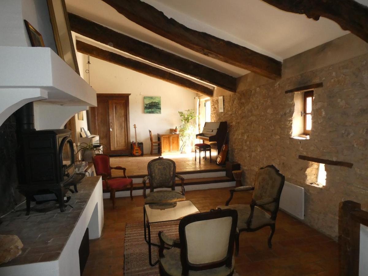 Le Jas Des Aiguiers Hotel Saint-Saturnin-d'Apt Bagian luar foto